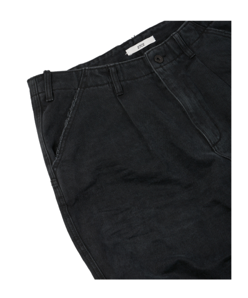 ETCE（イーティーシーイー）の「LAYERED BACK CARGO DENIM PANTS (BLACK)（デニムパンツ・レディース・その他・L/XL/M）」の4枚目の写真