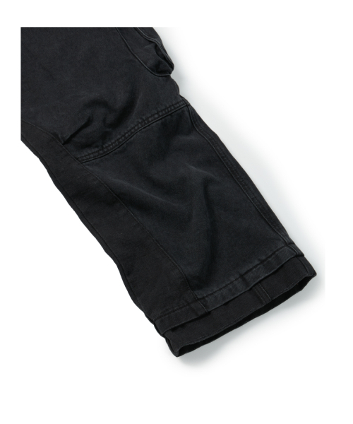 ETCE（イーティーシーイー）の「LAYERED BACK CARGO DENIM PANTS (BLACK)（デニムパンツ・レディース・その他・L/XL/M）」の7枚目の写真