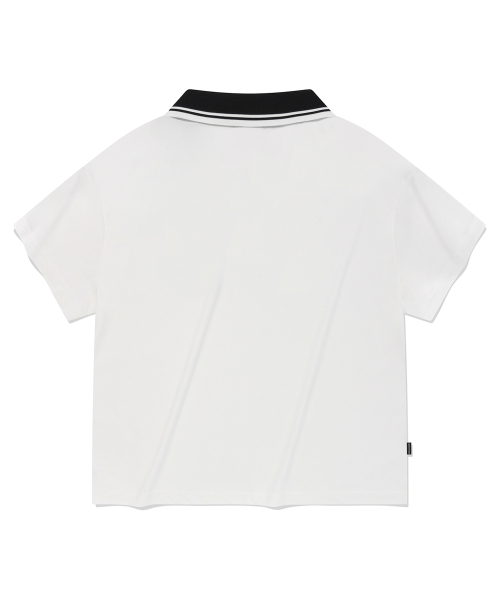 SAINTPAIN(セイントペイン)の「SP ハートエンブレムロゴラインカラーTシャツ-ホワイト(ポロシャツ・レディース・その他・M/L)」の2枚目の写真
