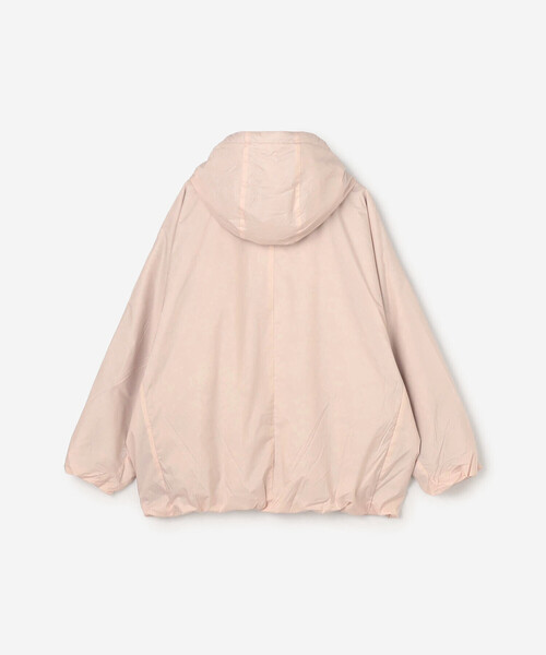 DANTON(ダントン)の「DANTON | ナイロンリップストップ フードブルゾン WOMEN(ナイロンジャケット・レディース・ピンク/ブラック・S)」の5枚目の写真