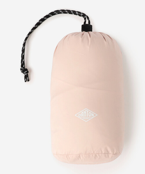 DANTON(ダントン)の「DANTON | ナイロンリップストップ フードブルゾン WOMEN(ナイロンジャケット・レディース・ピンク/ブラック・S)」の12枚目の写真