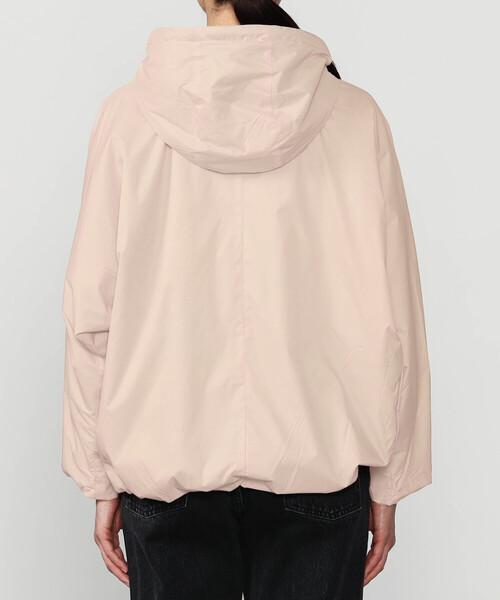 DANTON(ダントン)の「DANTON | ナイロンリップストップ フードブルゾン WOMEN(ナイロンジャケット・レディース・ピンク/ブラック・S)」の16枚目の写真