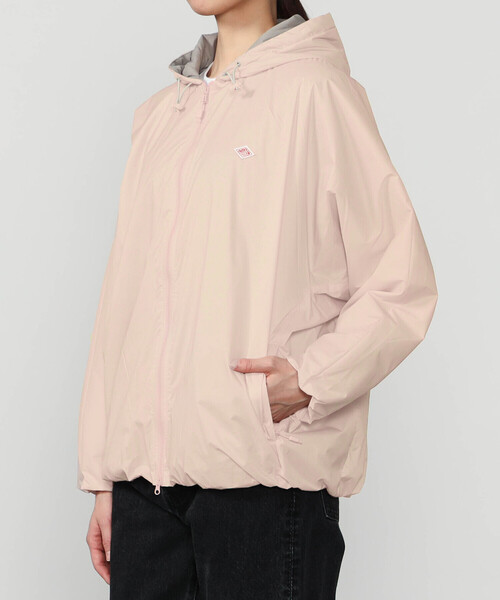 DANTON(ダントン)の「DANTON | ナイロンリップストップ フードブルゾン WOMEN(ナイロンジャケット・レディース・ピンク/ブラック・S)」の18枚目の写真
