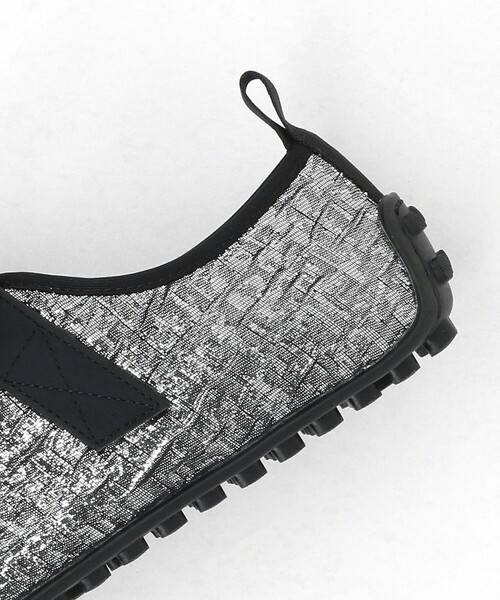 SY UNITED ARROWS(シーユナイテッドアローズ)の「<SY>フラワービジューベルクロメタリック フラット20↑(バレエシューズ・レディース・ブラック/シルバー・24cm/24.5cm/23.5cm/22cm/22.5cm/23cm/25cm)」の11枚目の写真