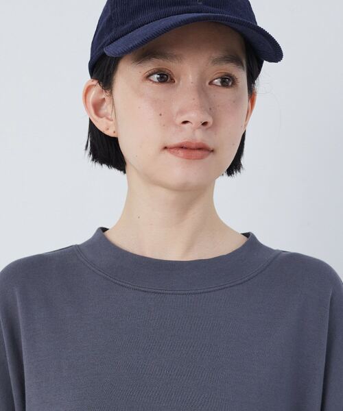 conges payes ADIEU TRISTESSE（コンジェ ペイエ アデュートリステス）の「ジャージコンビワンピース（ワンピース・レディース・チャコールグレー/アイボリー・FREE）」の17枚目の写真