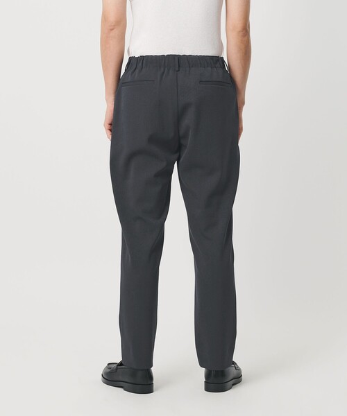 BEAUTY&YOUTH UNITED ARROWS（ビューティーアンドユースユナイテッドアローズ）の「トリクシオン/TRIXION シャンブレー 1P テーパード スラックス NO.5 セットアップ対応 ウォッシャブル（スラックス・メンズ・ベージュ/ダークグレー/ネイビー・S/L/M/XL）」の16枚目の写真