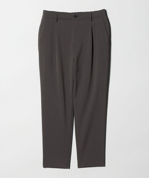 BEAUTY&YOUTH UNITED ARROWS（ビューティーアンドユースユナイテッドアローズ）の「トリクシオン/TRIXION シャンブレー 1P テーパード スラックス NO.5 セットアップ対応 ウォッシャブル（スラックス・メンズ・ベージュ/ダークグレー/ネイビー・S/L/M/XL）」の17枚目の写真