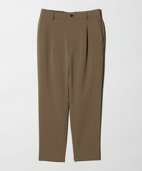 BEAUTY&YOUTH UNITED ARROWS(ビューティーアンドユースユナイテッドアローズ)の「トリクシオン/TRIXION シャンブレー 1P テーパード スラックス NO.5 セットアップ対応 ウォッシャブル(スラックス・メンズ・ベージュ/ダークグレー/ネイビー・S/L/M/XL)」の11枚目の写真