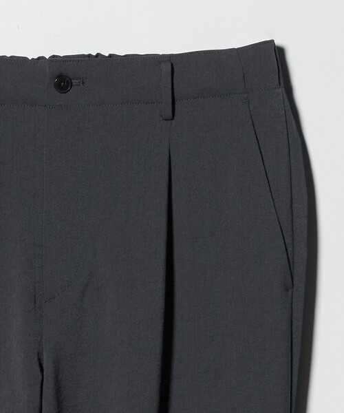 BEAUTY&YOUTH UNITED ARROWS(ビューティーアンドユースユナイテッドアローズ)の「トリクシオン/TRIXION シャンブレー 1P テーパード スラックス NO.5 セットアップ対応 ウォッシャブル(スラックス・メンズ・ベージュ/ダークグレー/ネイビー・S/L/M/XL)」の18枚目の写真