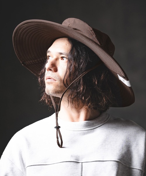 mko13363-Long Brim Field Hat サファリハット(201-008-gls-cg