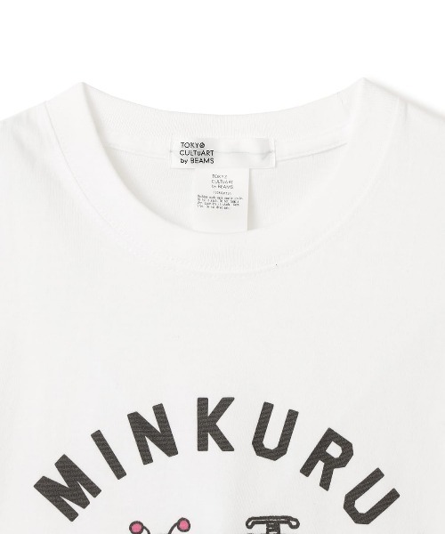 TOKYO CULTUART by BEAMS（トウキョウカルチャートバイビームス）の「BEAMS JAPAN meets とえいろ / みんくる＆とあらん Tシャツ ホワイト（Tシャツ/カットソー・レディース・ホワイト・LARGE/MEDIUM/SMALL/X-LARGE）」の6枚目の写真