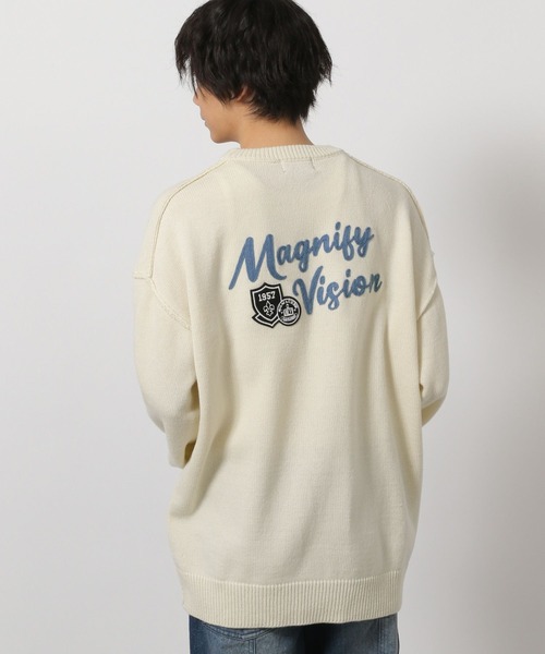 セール】ワッペン刺繍ニットプルオーバー / 650225（ニット/セーター