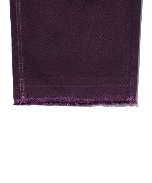 BROWNBREATH（ブラウンブレス）の「STAMP TAG DOUBLE KNEE PANTS - PURPLE（その他パンツ・レディース・その他・M/L/XL/S）」の7枚目の写真