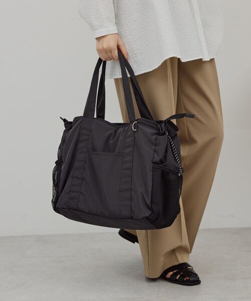 AMERICAN HOLIC（アメリカンホリック）の「【2SET】多機能トートバッグ（トートバッグ・レディース・チャコールグレー/ベージュ/サックスブルー・FREE）」の18枚目の写真