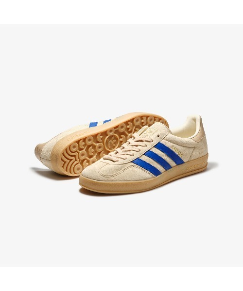 adidas Originals(アディダスオリジナルス)の「adidas GAZELLE INDOOR -KICKS LAB. EXCLUSIVE- / アディダス ガゼル ガッツレー インドア / IH9660(スニーカー・メンズ・ベージュ・22cm/22.5cm/23cm/23.5cm/24cm/24.5cm/25cm/25.5cm/26cm/26.5cm/27cm/27.5cm/28cm/28.5cm/29cm/29.5cm/30cm)」の3枚目の写真