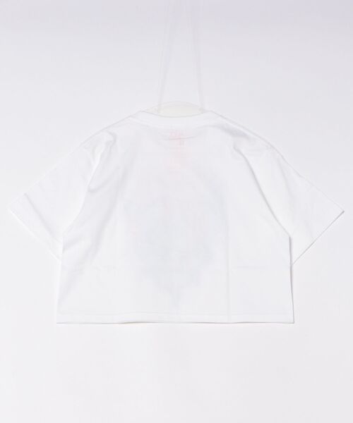 TXA（ティーエックスエー）の「田中かえ Cropped T-shirt（Tシャツ/カットソー・レディース・ホワイト・FREE）」の10枚目の写真