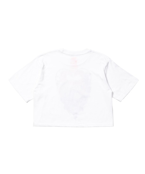 TXA（ティーエックスエー）の「田中かえ Cropped T-shirt（Tシャツ/カットソー・レディース・ホワイト・FREE）」の3枚目の写真