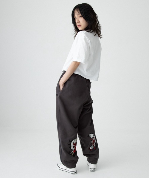 TXA（ティーエックスエー）の「田中かえ Cropped T-shirt（Tシャツ/カットソー・レディース・ホワイト・FREE）」の8枚目の写真