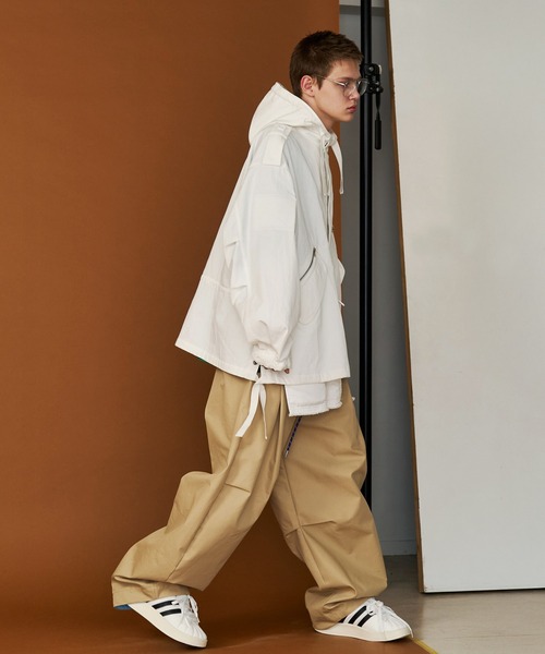 【UNISEX】CORD BELT CURVE PANTS/コードベルトカーブパンツ