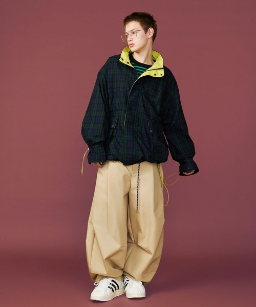 【UNISEX】CORD BELT CURVE PANTS/コードベルトカーブパンツ