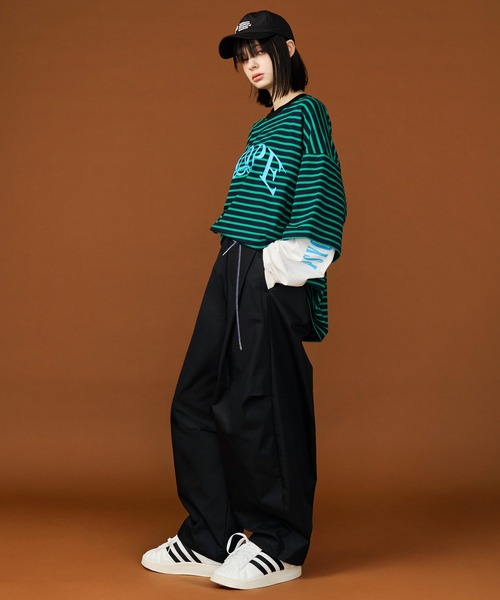 【UNISEX】CORD BELT CURVE PANTS/コードベルトカーブパンツ