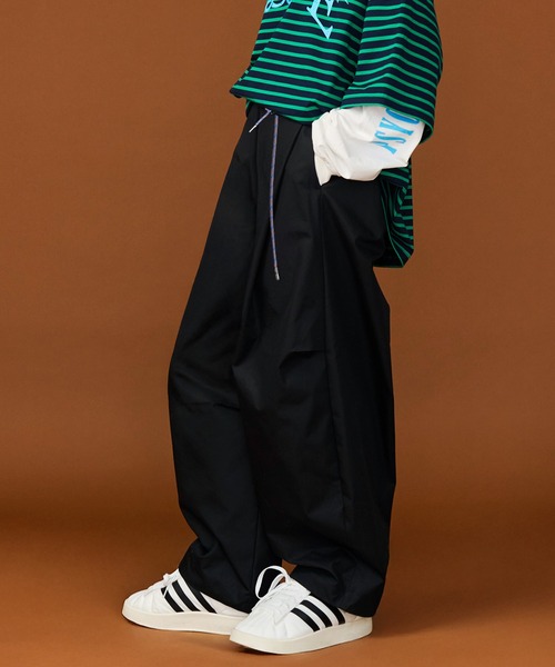 【UNISEX】CORD BELT CURVE PANTS/コードベルトカーブパンツ