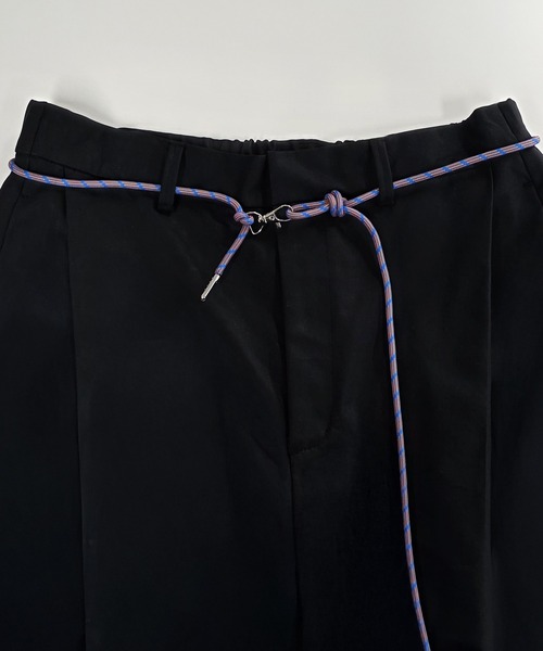【UNISEX】CORD BELT CURVE PANTS/コードベルトカーブパンツ