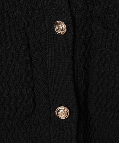 Heather（ヘザー）の「ツイードライクボタンカーディガン　664028（カーディガン/ボレロ・レディース・グレー/ブラック/アイボリー・FREE）」の16枚目の写真