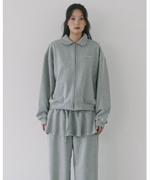 HAVISM（ヘビズム）の「WP ROUND COLLAR ZIP UP JACKET(GREY)（ナイロンジャケット）」