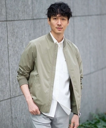 a.v.v（アーヴェヴェ）の「【イージーケア 洗濯機で洗える 撥水 毛玉になりにくい ストレッチ】ピケナイロンリブブルゾン（その他アウター）」