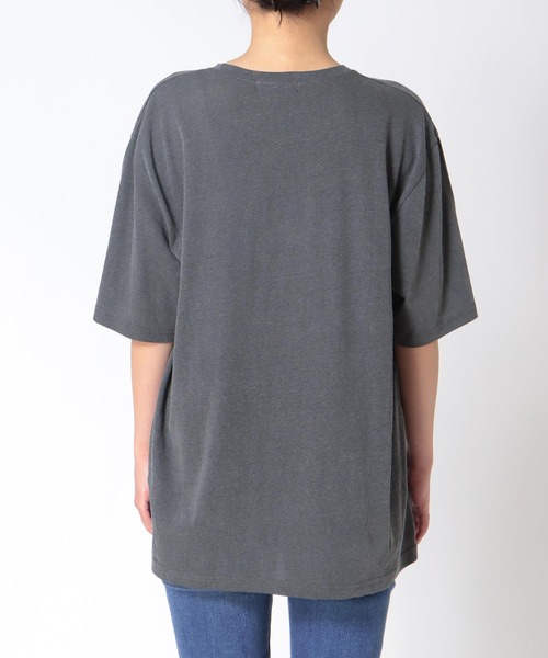 Three Four Time（ｽﾘｰﾌｫｰﾀｲﾑ）の「イチゴタルト柄Tシャツ（Tシャツ/カットソー・レディース・チャコールグレー・FREE）」の8枚目の写真