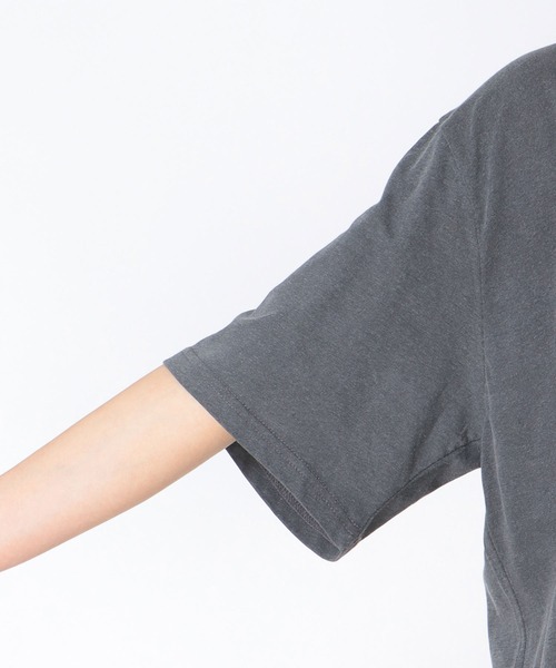 Three Four Time（ｽﾘｰﾌｫｰﾀｲﾑ）の「イチゴタルト柄Tシャツ（Tシャツ/カットソー・レディース・チャコールグレー・FREE）」の10枚目の写真