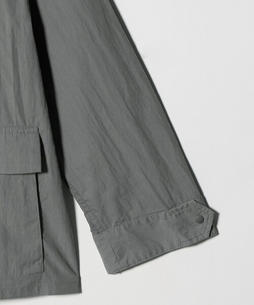 CITEN（シテン）の「＜CITEN＞ミリタリーポケットシャツジャケット（ブルゾン・メンズ・ブラック/グレー系・L/M）」の16枚目の写真