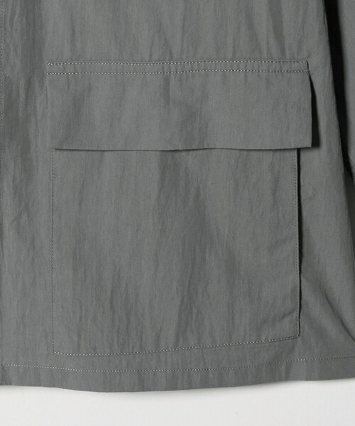 CITEN（シテン）の「＜CITEN＞ミリタリーポケットシャツジャケット（ブルゾン・メンズ・ブラック/グレー系・L/M）」の17枚目の写真