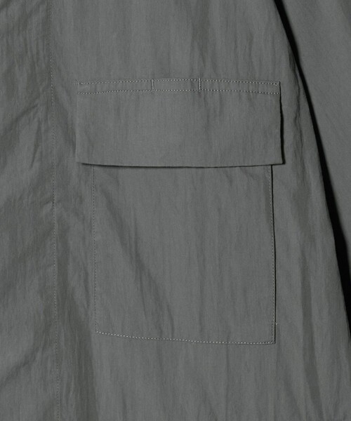 CITEN（シテン）の「＜CITEN＞ミリタリーポケットシャツジャケット（ブルゾン・メンズ・ブラック/グレー系・L/M）」の18枚目の写真