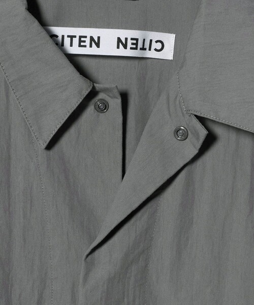 CITEN（シテン）の「＜CITEN＞ミリタリーポケットシャツジャケット（ブルゾン・メンズ・ブラック/グレー系・L/M）」の19枚目の写真
