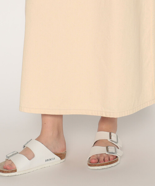 DANTON（ダントン）の「Women's Cotton Drill Overalls Skirt（ジャンパースカート・レディース・アイボリー・36）」の10枚目の写真