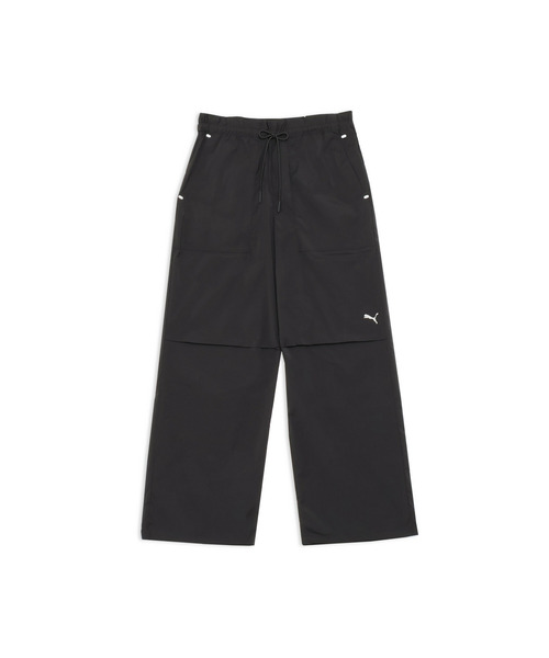 PUMA(プーマ)の「PUMA プーマ ウィメンズ ESS エレベーテッド ウーブンパンツ(その他パンツ・レディース・ダークグレー/ブラック・MEDIUM/SMALL/X-LARGE/LARGE)」の5枚目の写真