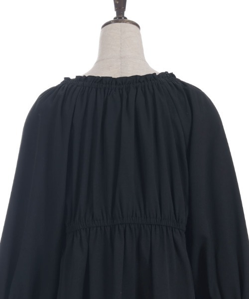 axes femme（アクシーズファム）の「ボリュームフリルガウン（カーディガン/ボレロ・レディース・ブラック/ホワイト/ピンク・FREE）」の17枚目の写真