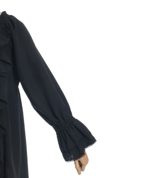 axes femme（アクシーズファム）の「ボリュームフリルガウン（カーディガン/ボレロ・レディース・ブラック/ホワイト/ピンク・FREE）」の18枚目の写真