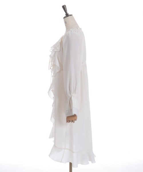 axes femme（アクシーズファム）の「ボリュームフリルガウン（カーディガン/ボレロ・レディース・ブラック/ホワイト/ピンク・FREE）」の20枚目の写真