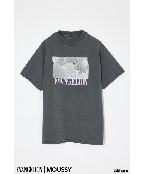 MOUSSY(マウジー)の「EVA KAORU GRAPHIC Tシャツ(Tシャツ/カットソー・レディース・ブラック/ホワイト・FREE)」の1枚目の写真