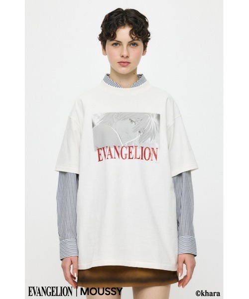 MOUSSY(マウジー)の「EVA KAORU GRAPHIC Tシャツ(Tシャツ/カットソー・レディース・ブラック/ホワイト・FREE)」の5枚目の写真