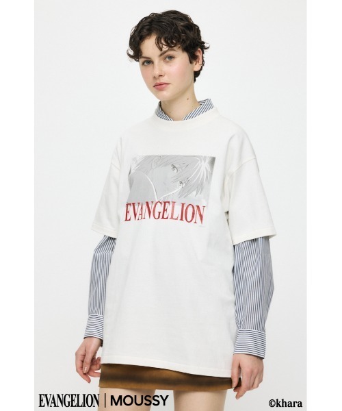 MOUSSY(マウジー)の「EVA KAORU GRAPHIC Tシャツ(Tシャツ/カットソー・レディース・ブラック/ホワイト・FREE)」の8枚目の写真