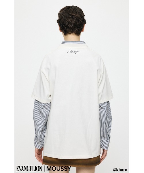 MOUSSY(マウジー)の「EVA KAORU GRAPHIC Tシャツ(Tシャツ/カットソー・レディース・ブラック/ホワイト・FREE)」の10枚目の写真