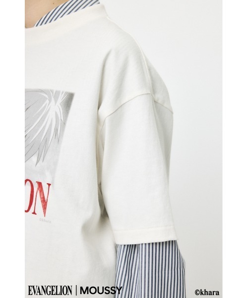 MOUSSY(マウジー)の「EVA KAORU GRAPHIC Tシャツ(Tシャツ/カットソー・レディース・ブラック/ホワイト・FREE)」の13枚目の写真