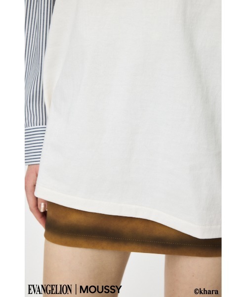 MOUSSY(マウジー)の「EVA KAORU GRAPHIC Tシャツ(Tシャツ/カットソー・レディース・ブラック/ホワイト・FREE)」の15枚目の写真