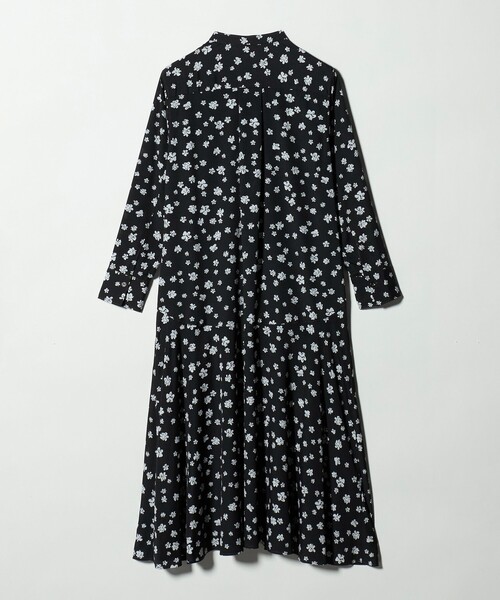 UNITED ARROWS（ユナイテッドアローズ）の「プリント シャツワンピース ‐ウォッシャブル‐（ワンピース・レディース・ブラック/ネイビー・38/36）」の3枚目の写真