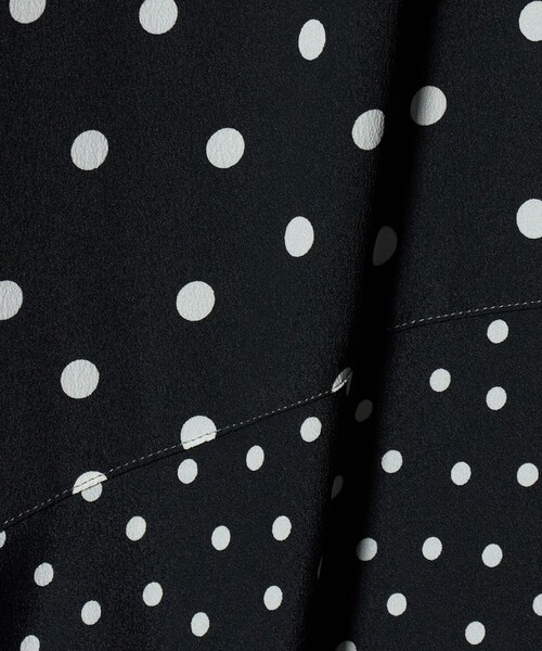 UNITED ARROWS（ユナイテッドアローズ）の「プリント シャツワンピース ‐ウォッシャブル‐（ワンピース・レディース・ブラック/ネイビー・38/36）」の11枚目の写真