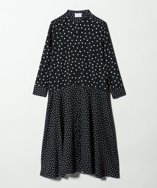 UNITED ARROWS（ユナイテッドアローズ）の「プリント シャツワンピース ‐ウォッシャブル‐（ワンピース・レディース・ブラック/ネイビー・38/36）」の20枚目の写真